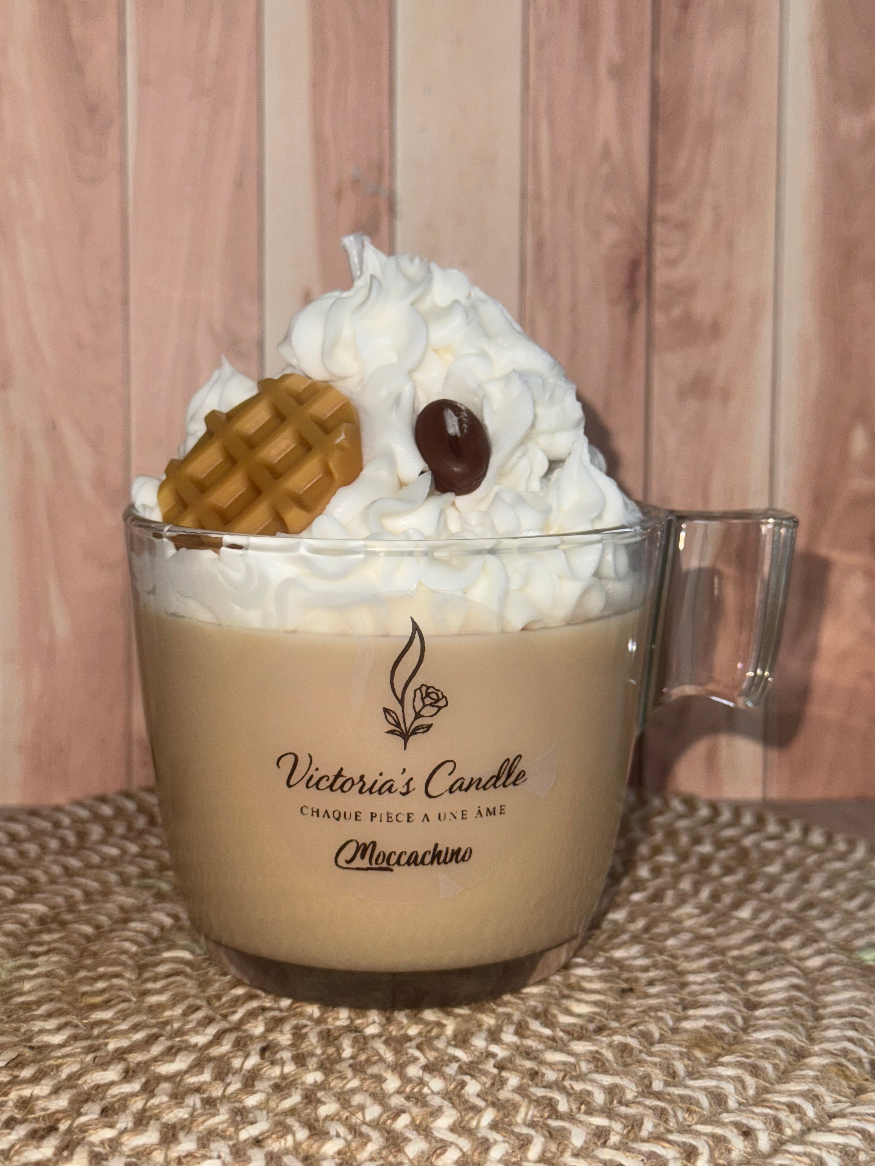 Bougie “Moccachino” gourmande