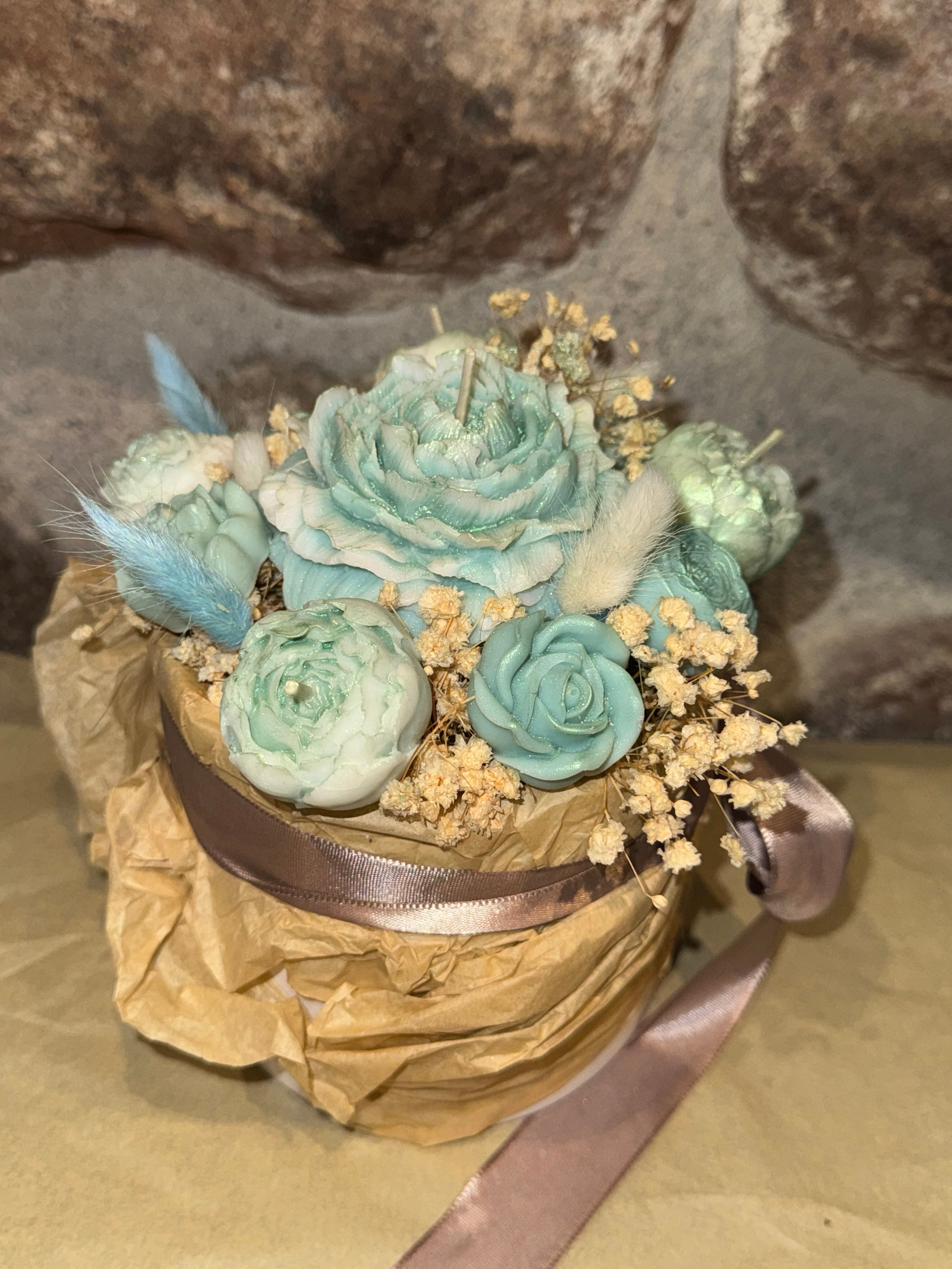 Bouquet en cire végétale « élixir floral »