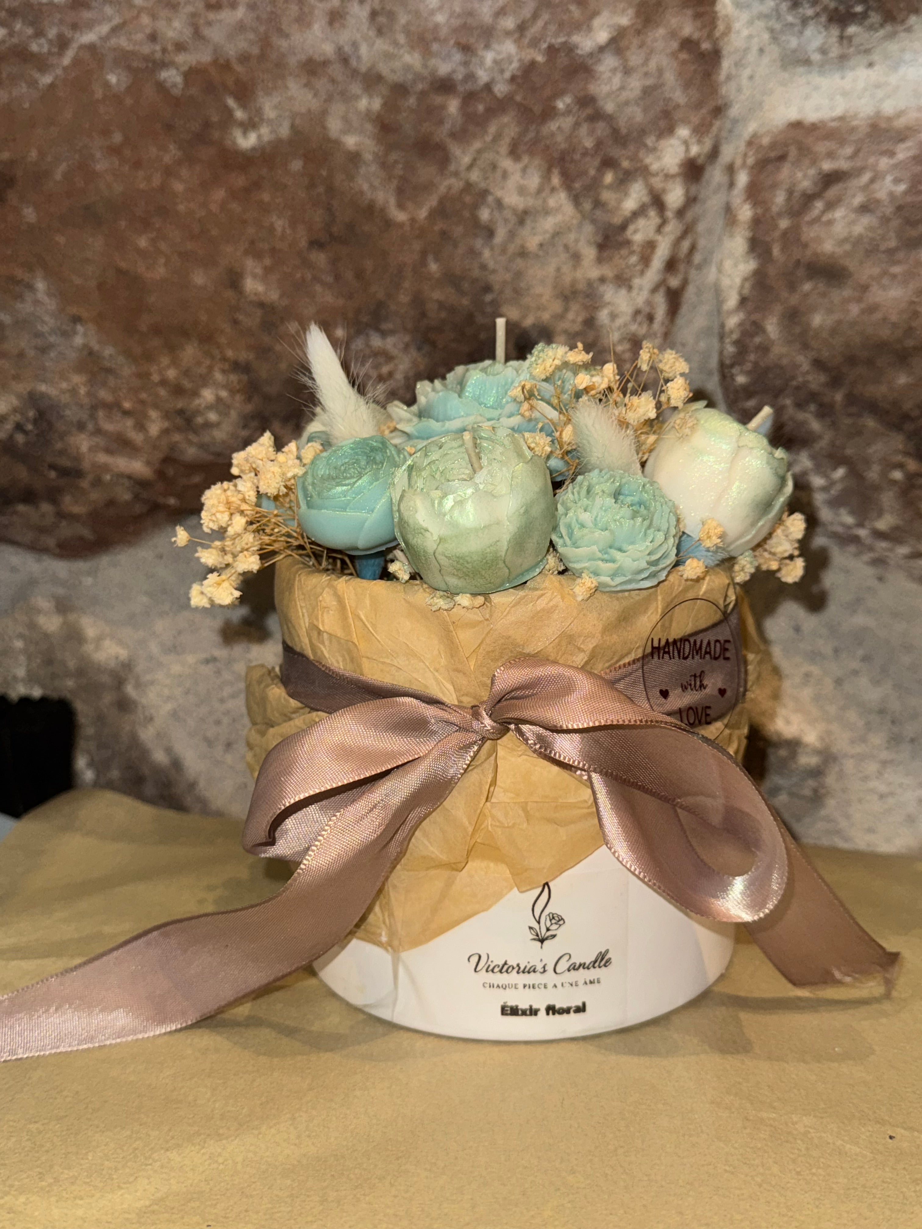 Bouquet en cire végétale « élixir floral »