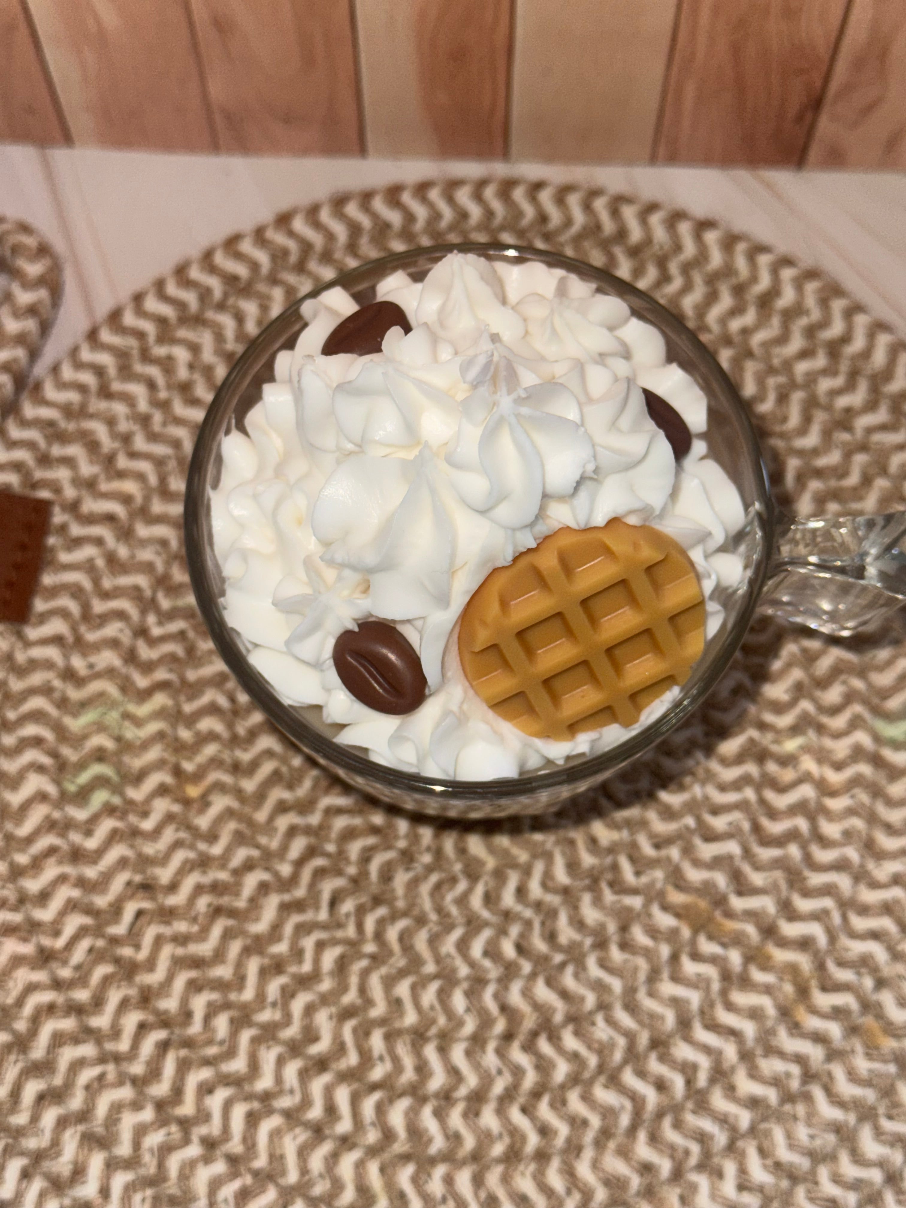 Bougie “ moccachino” gourmande