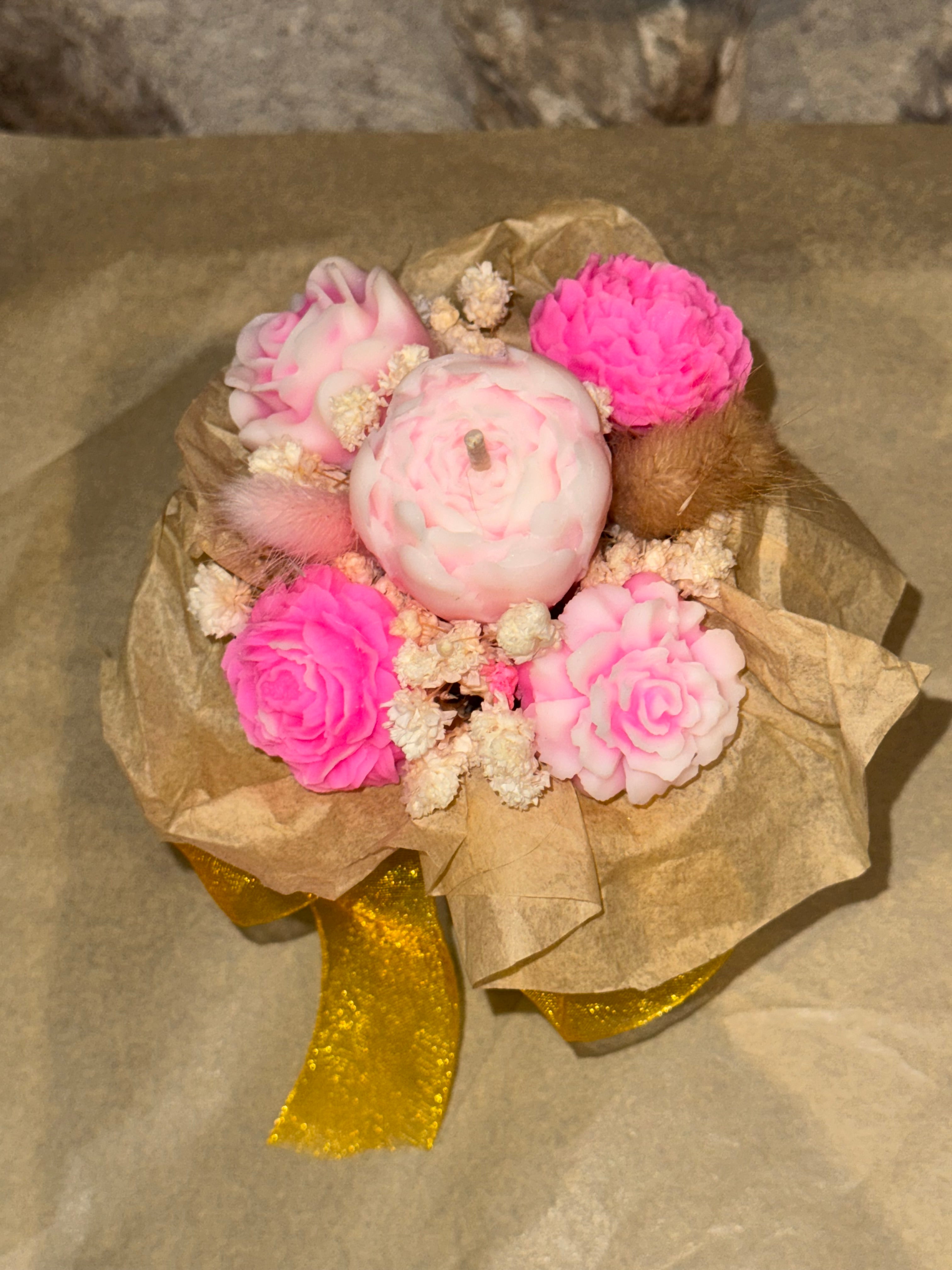 Bouquet en cire végétal « élixir floral »