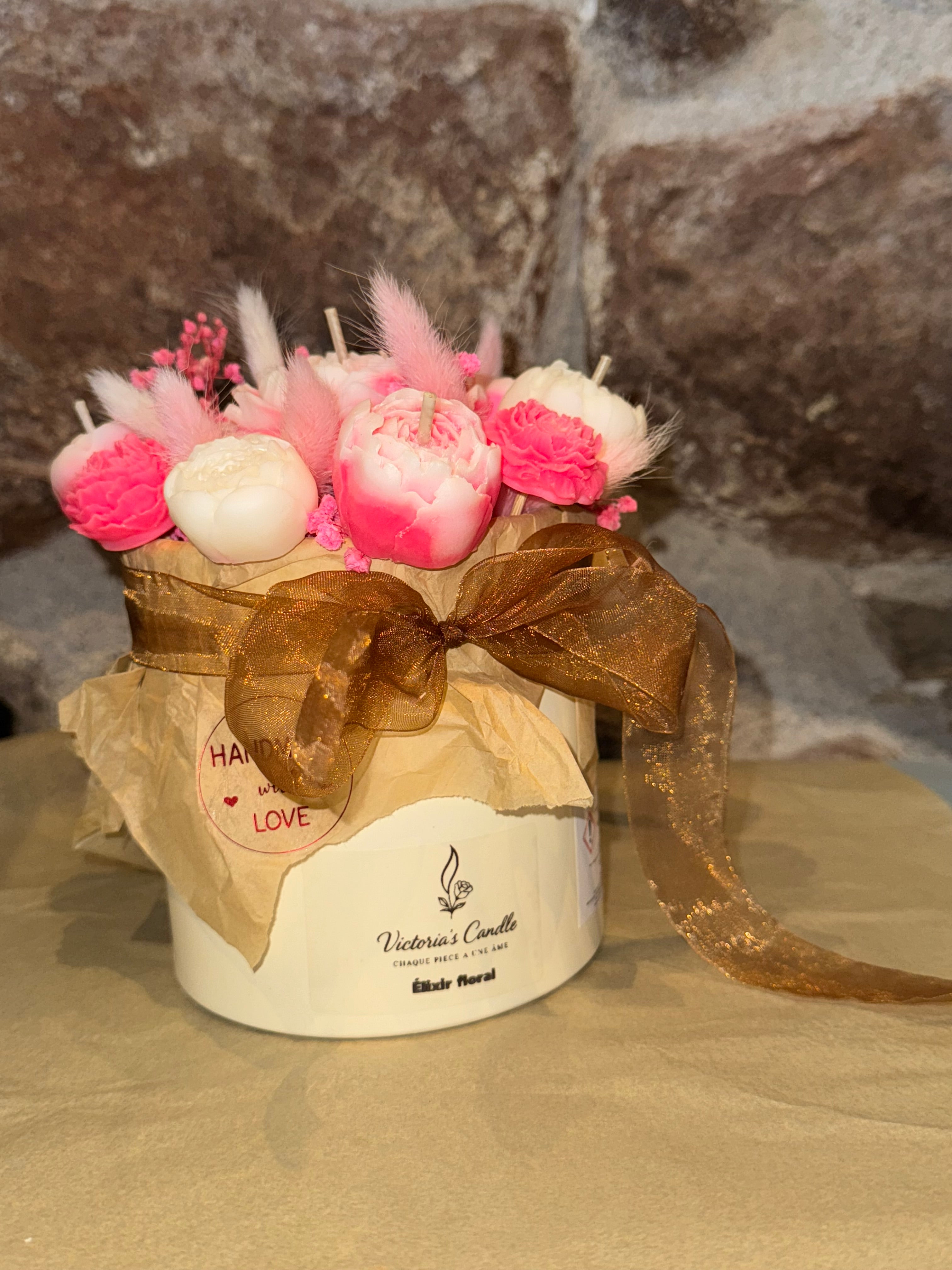 Bouquet en cire végétal « élixir floral »