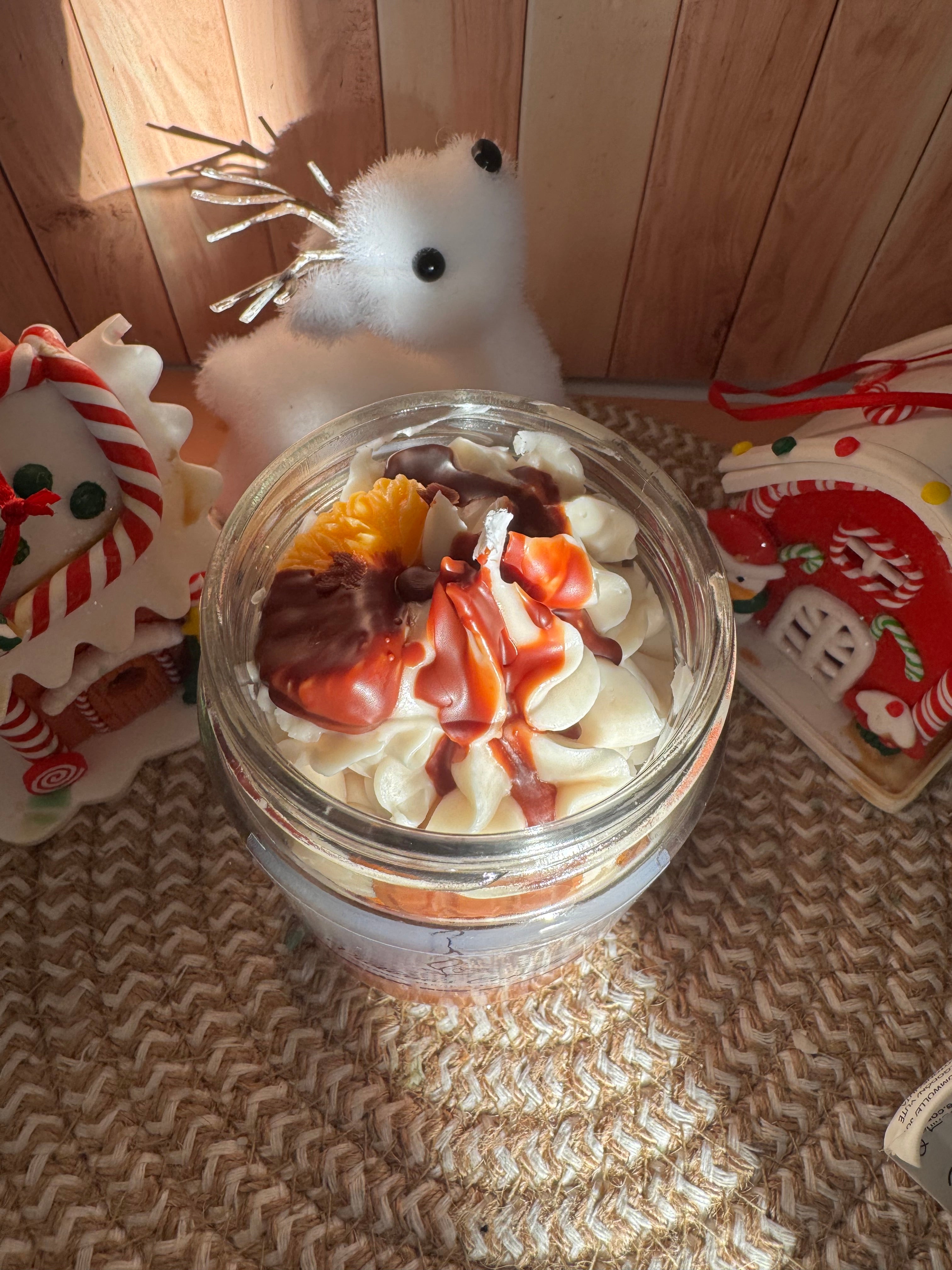 « chocolat-orange » Bougie gourmande