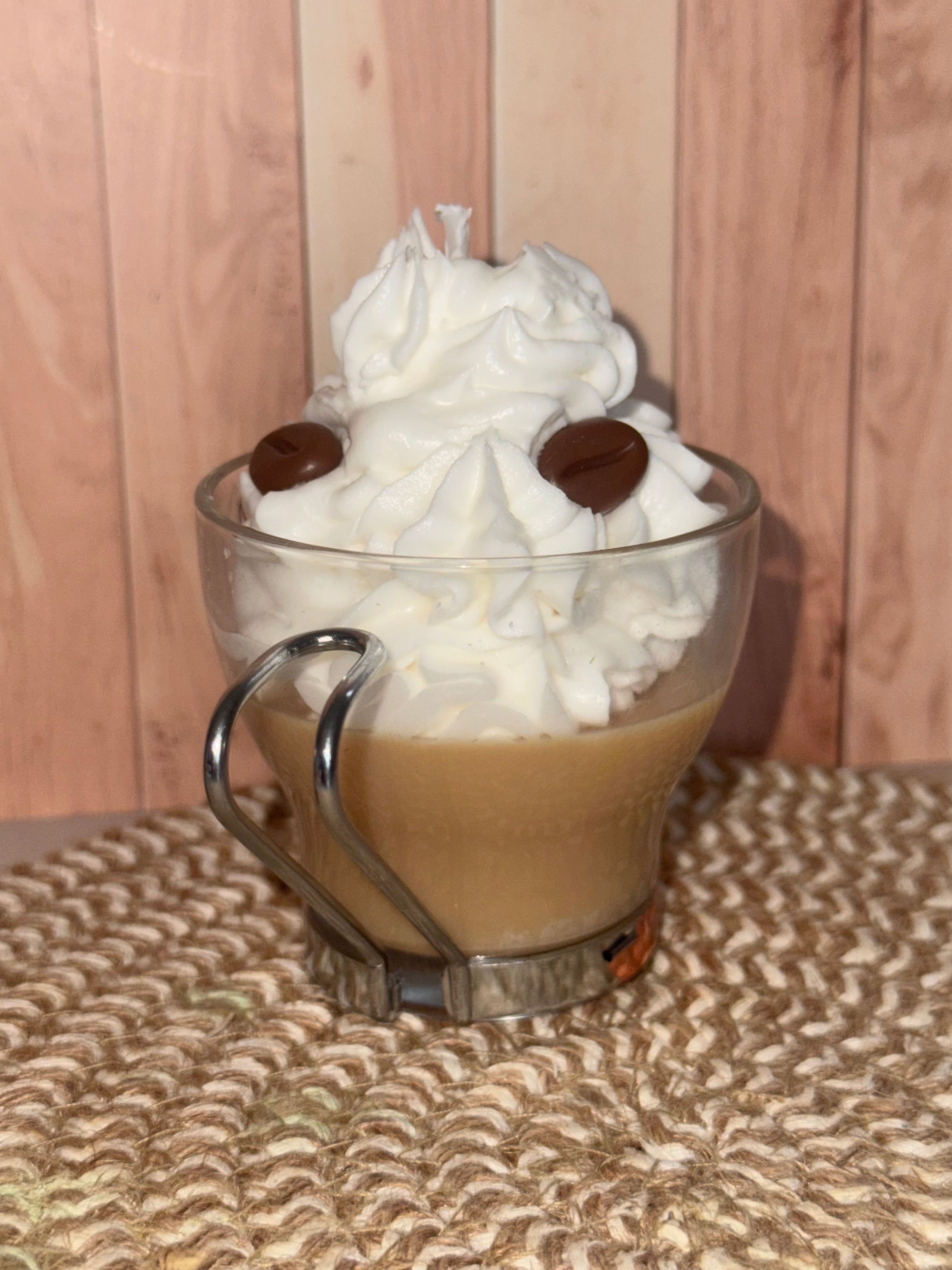 Bougie “Moccachino” gourmande