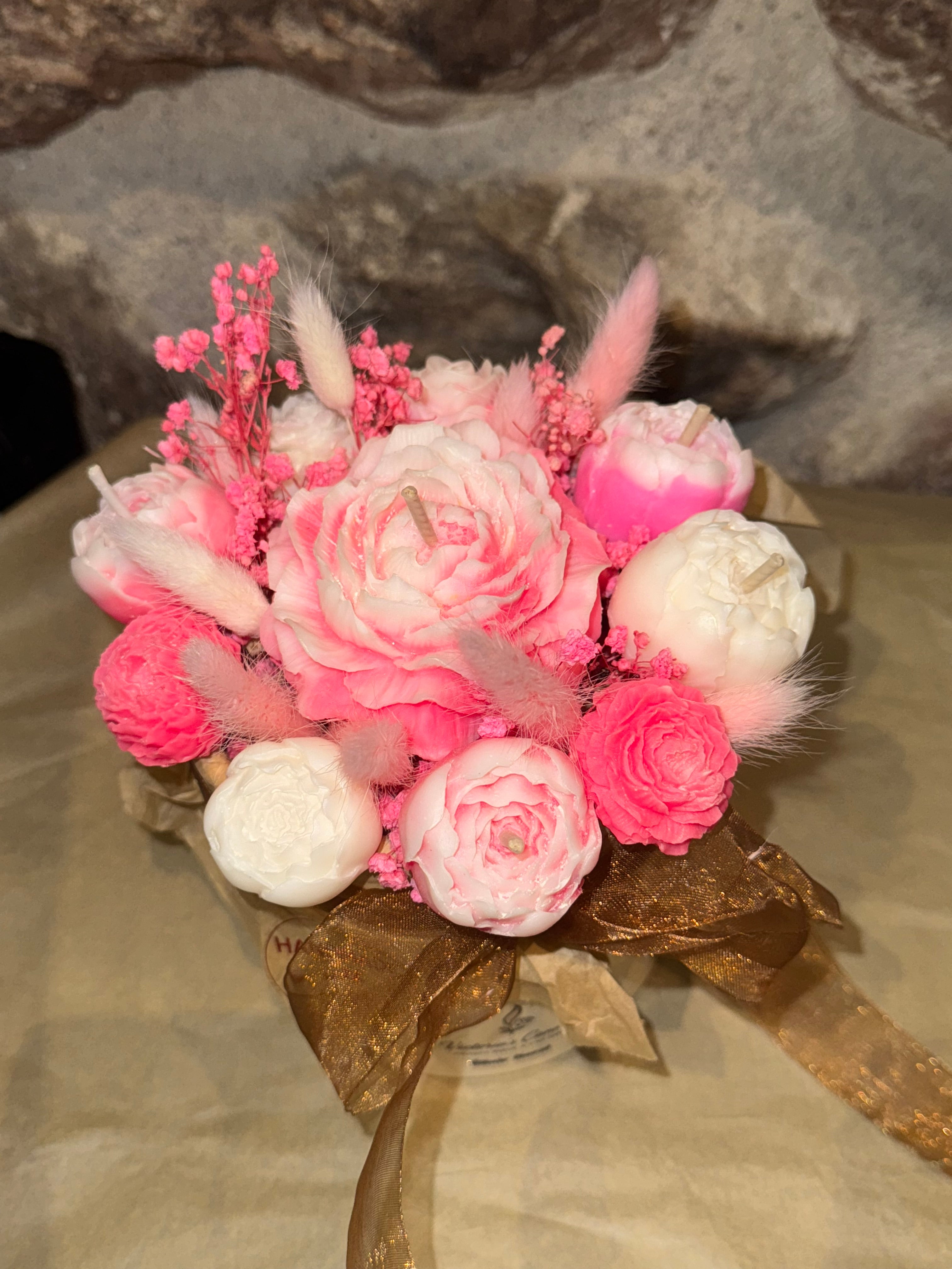 Bouquet en cire végétal « élixir floral »