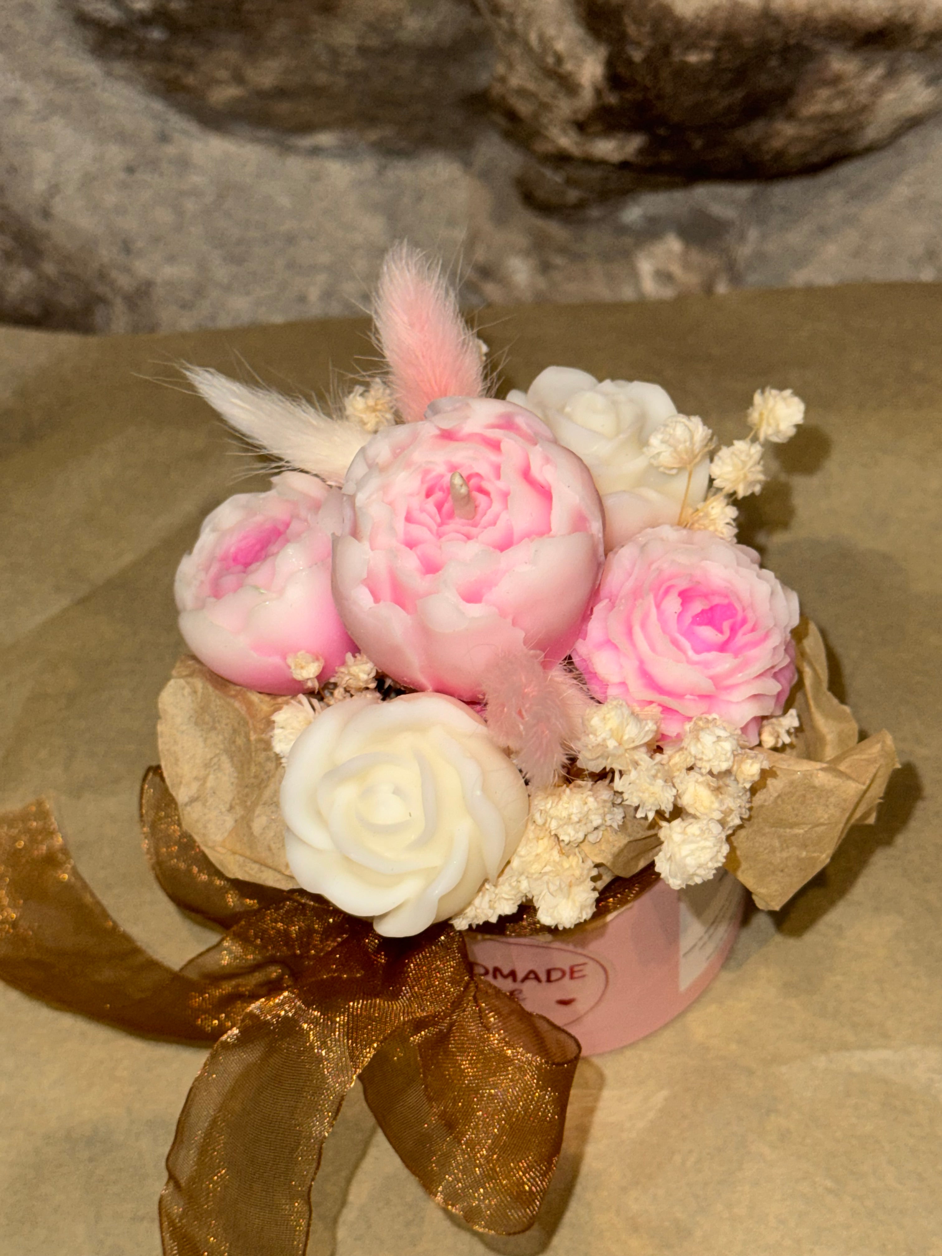 Bouquet en cire végétal « élixir floral »