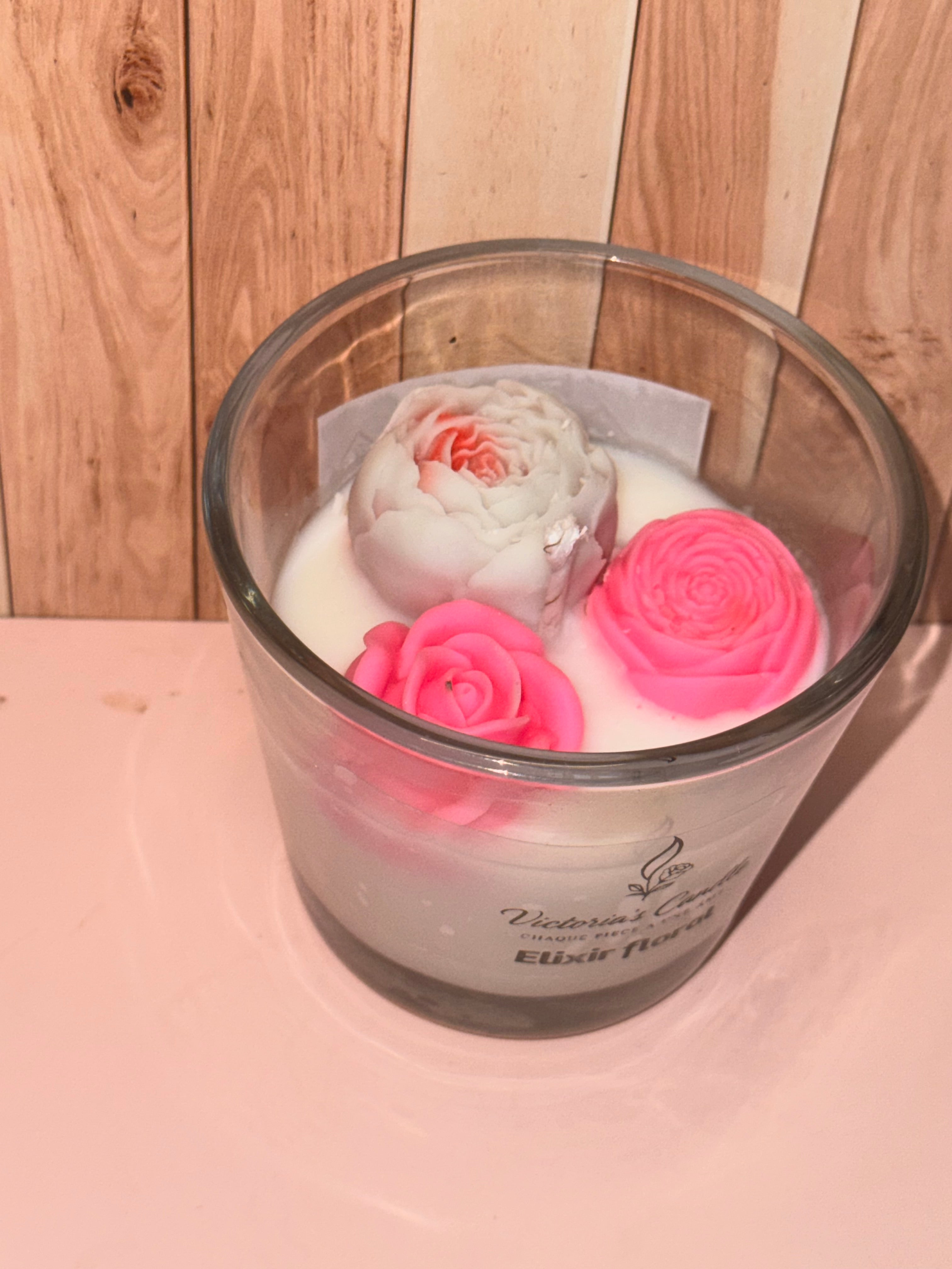 Bougie « élixir floral »