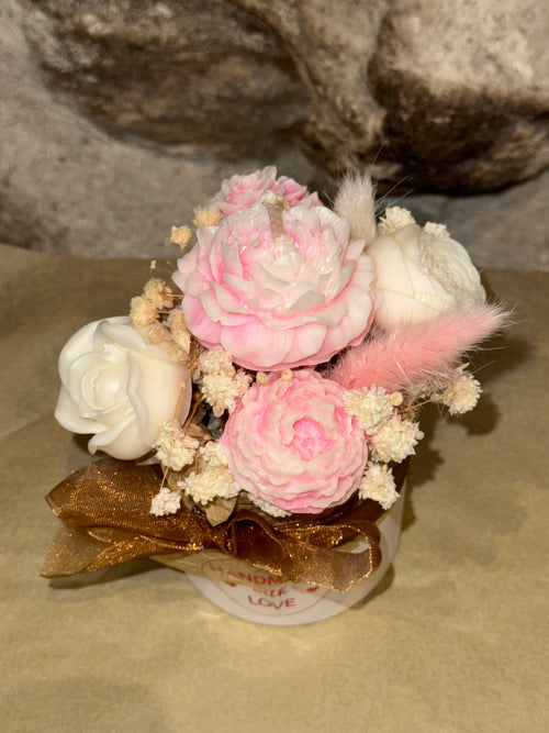 Bouquet en cire végétal « élixir floral »