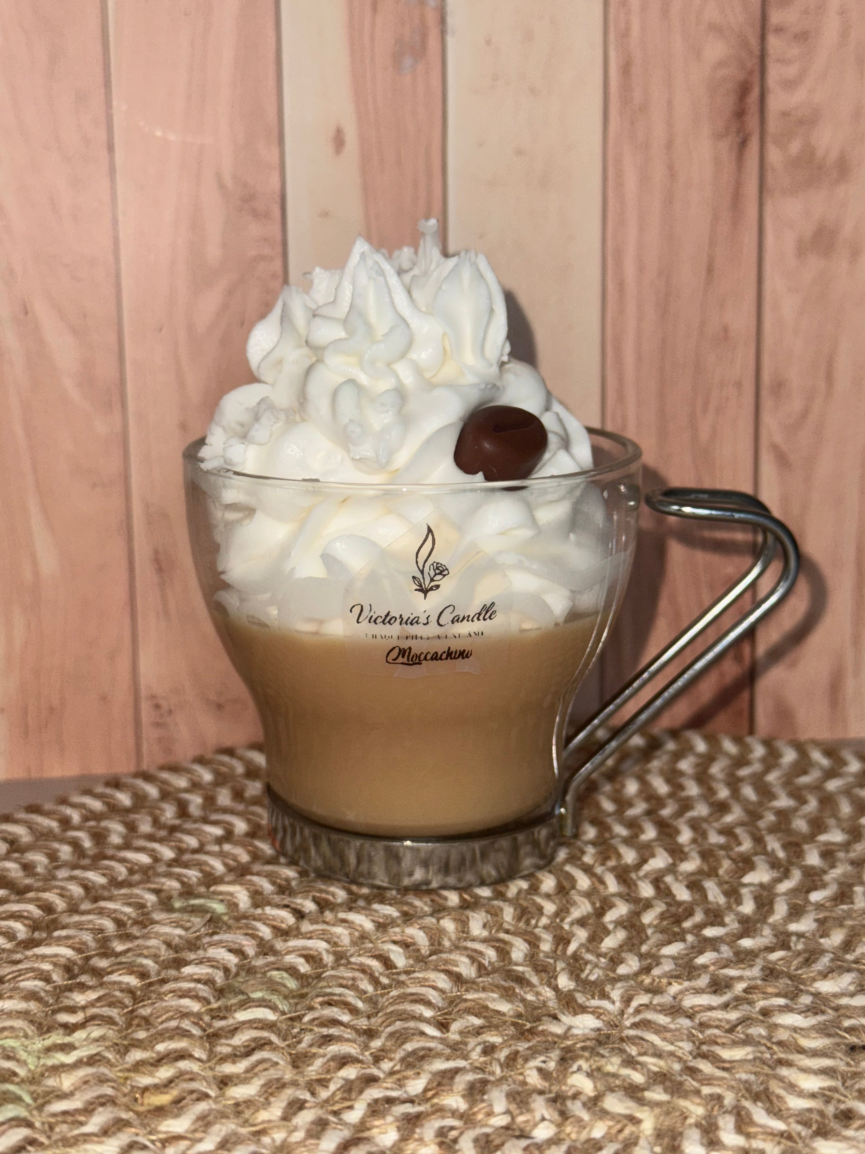 Bougie “Moccachino” gourmande