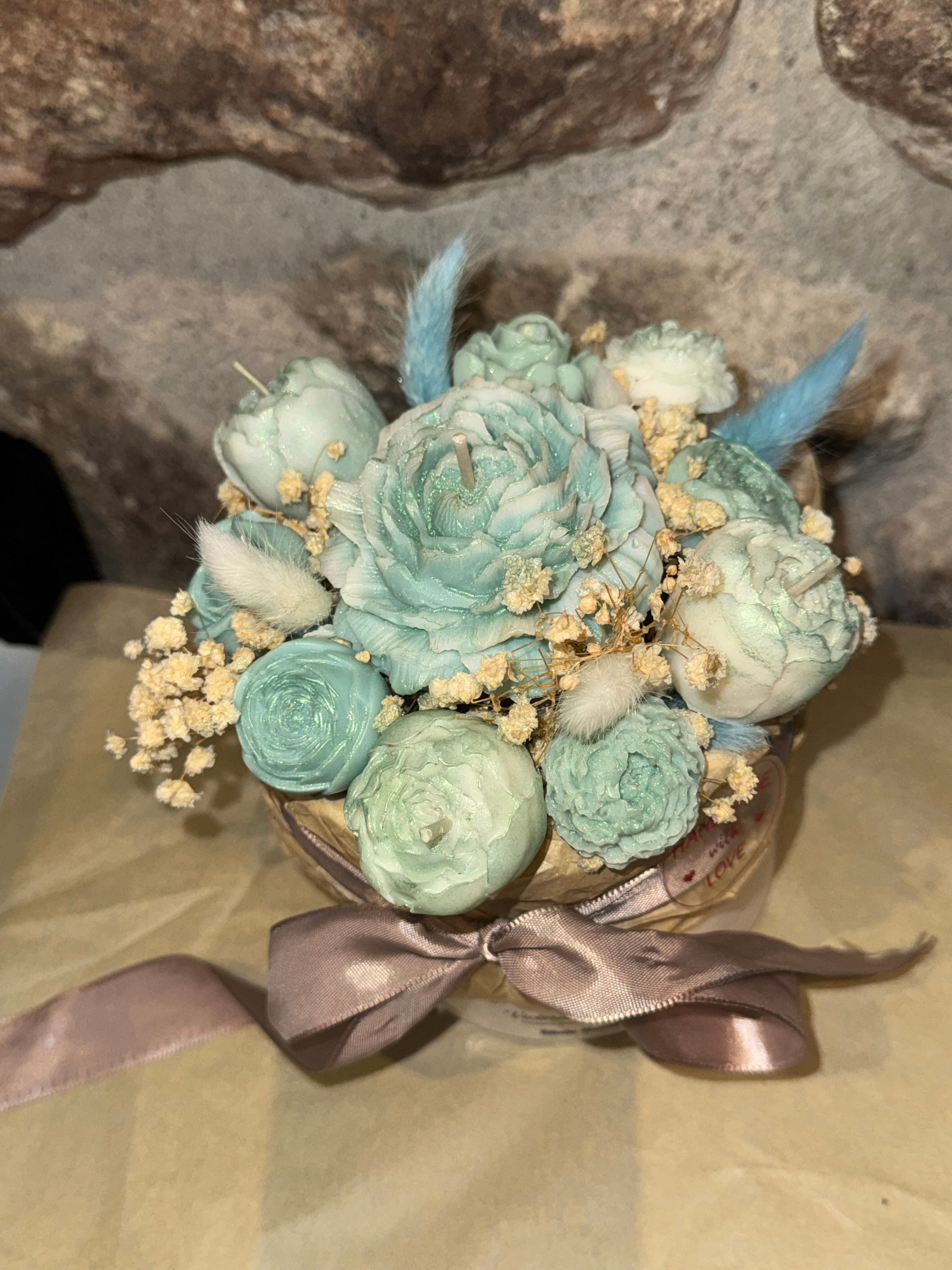 Bouquet en cire végétale « élixir floral »