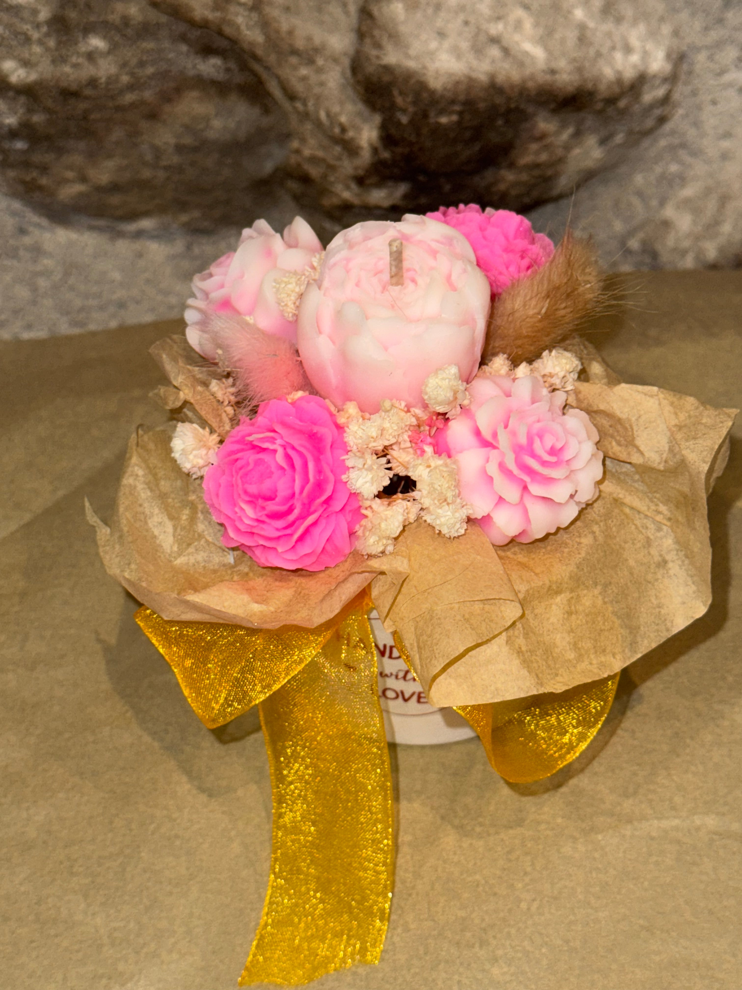 Bouquet en cire végétal « élixir floral »