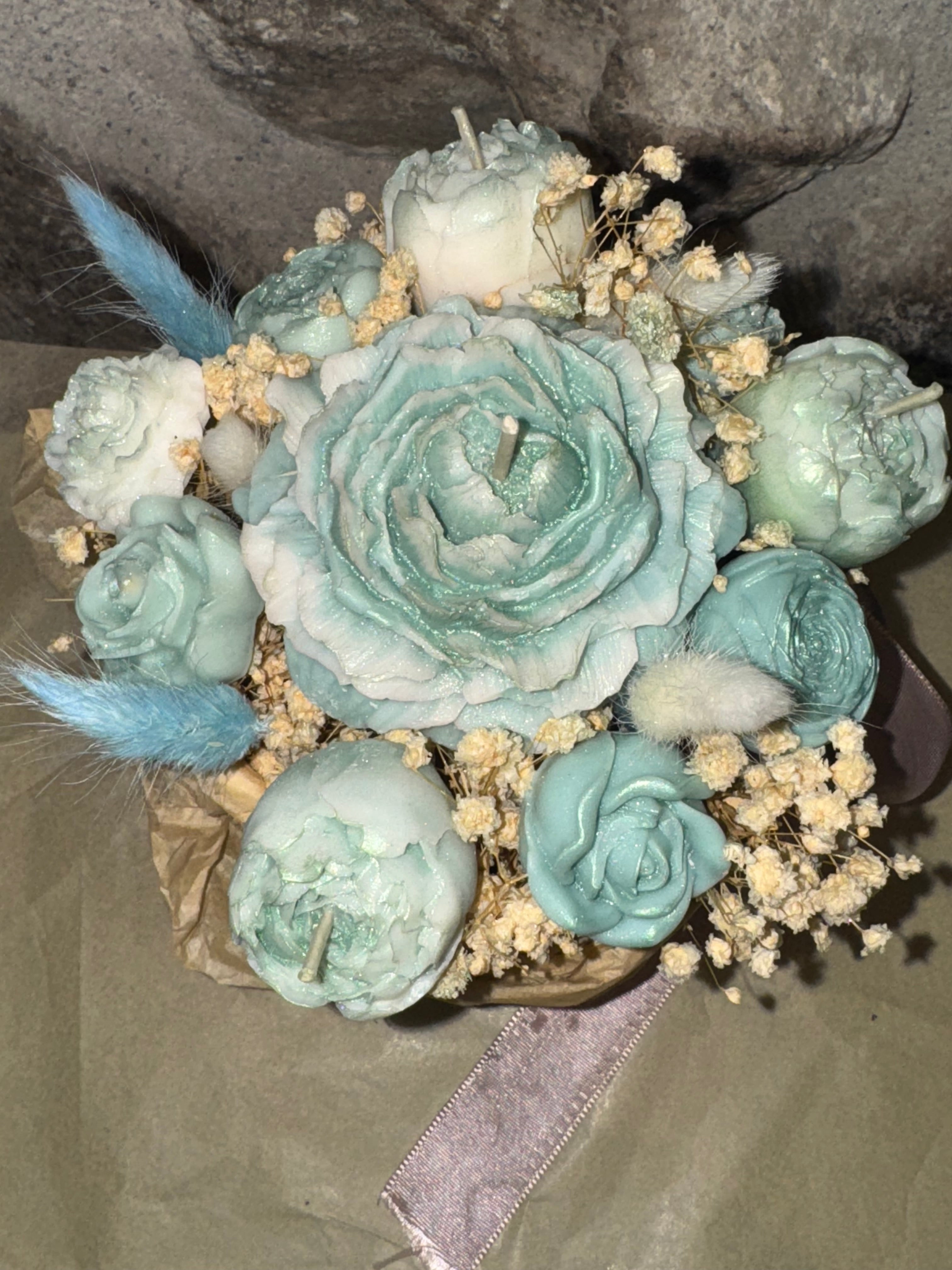 Bouquet en cire végétale « élixir floral »