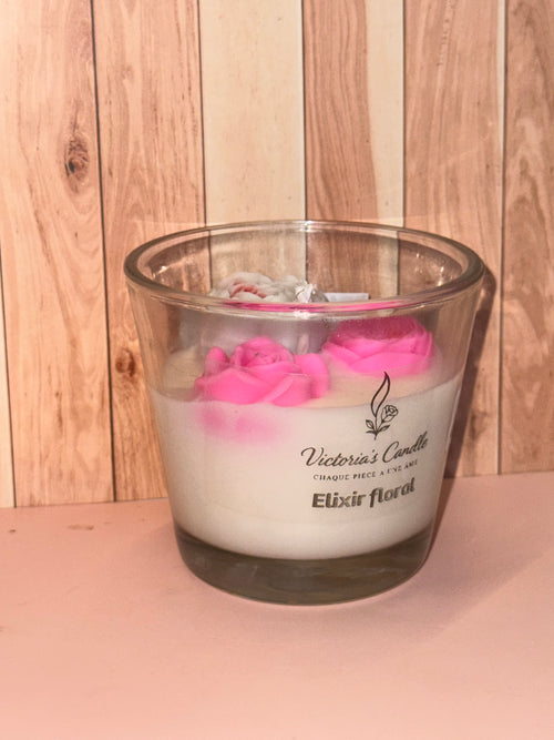 Bougie « élixir floral »