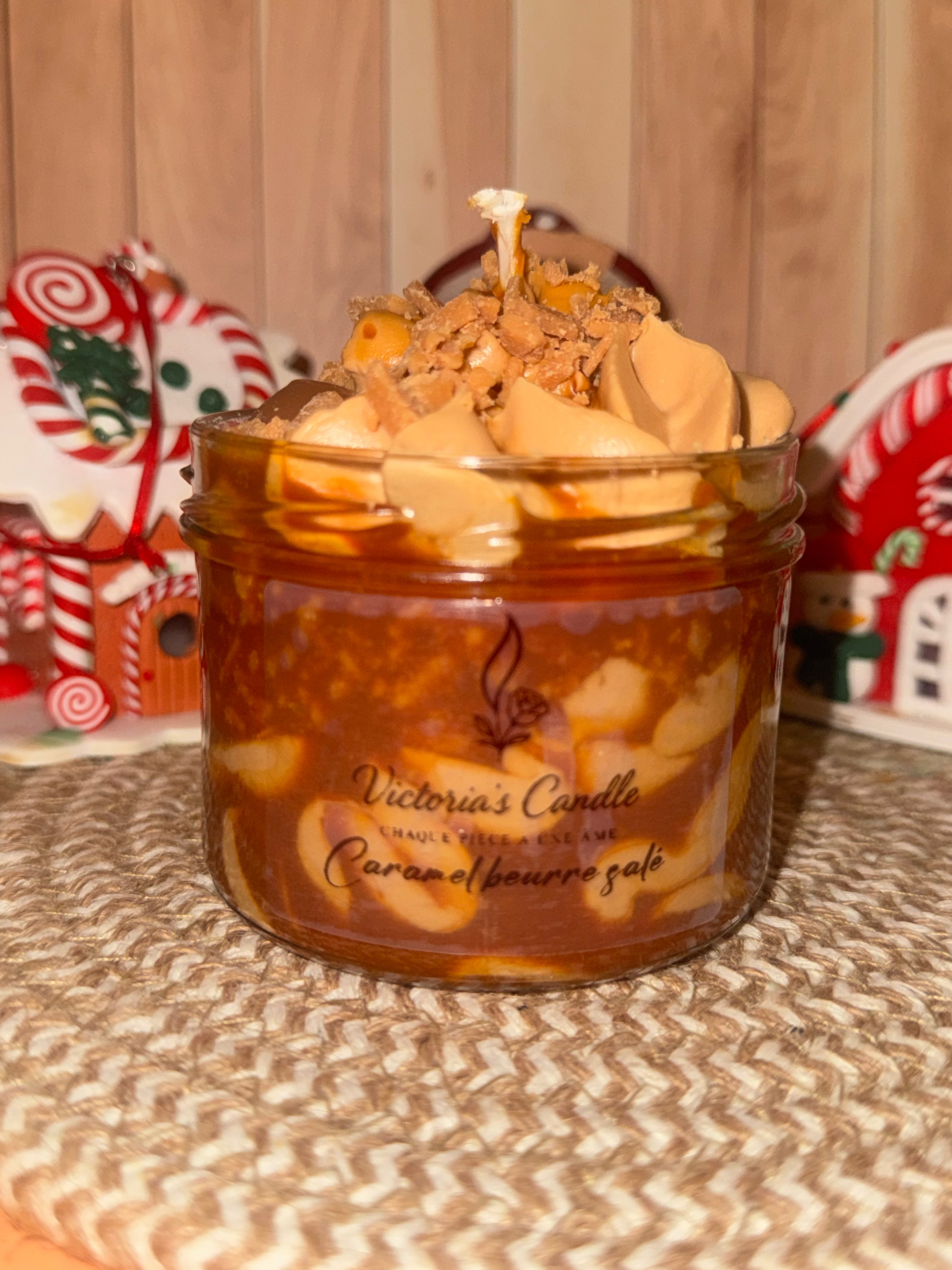 « caramel beurre salé » Bougie gourmande