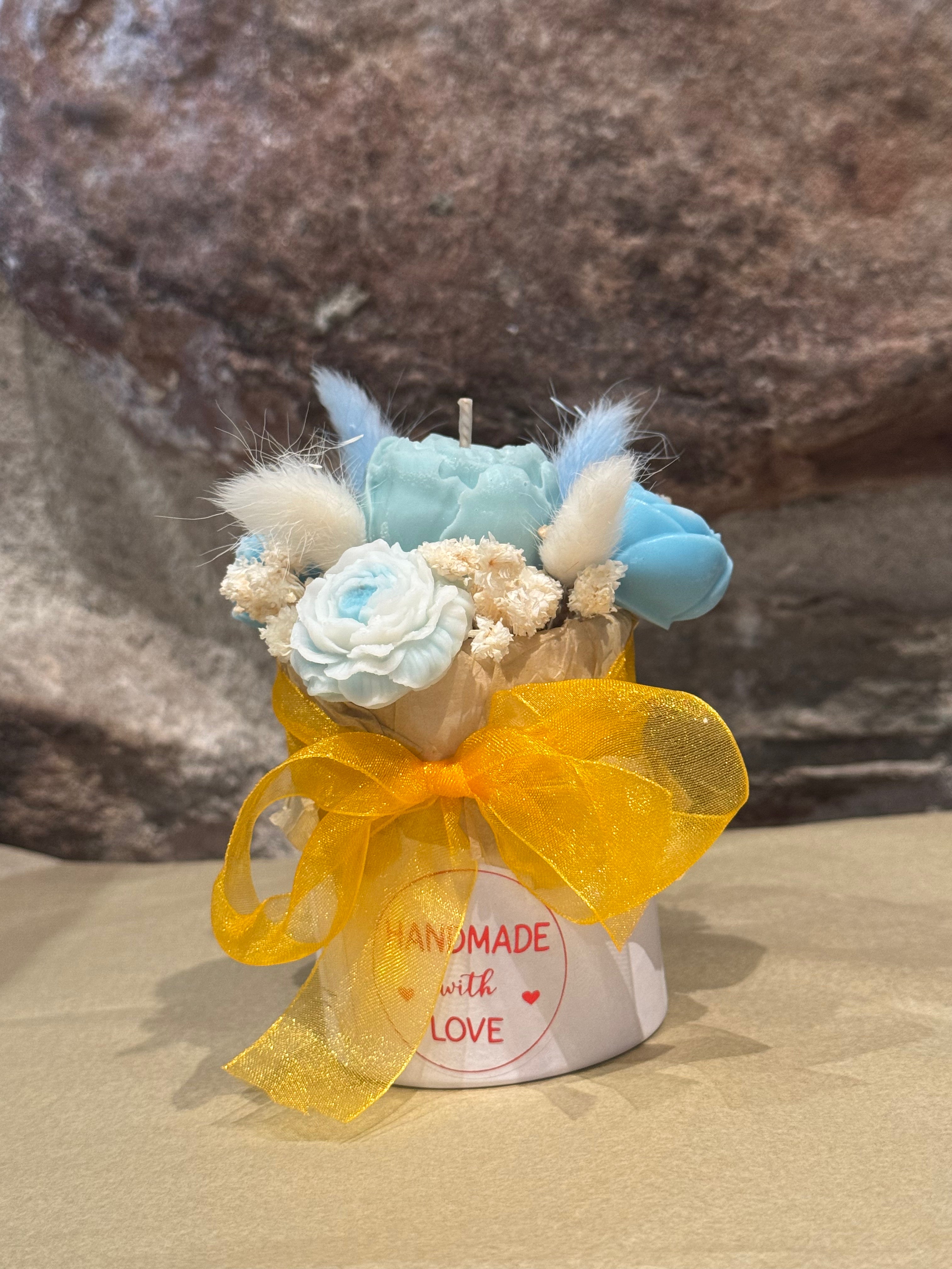 Bouquet en cire végétale « élixir floral »